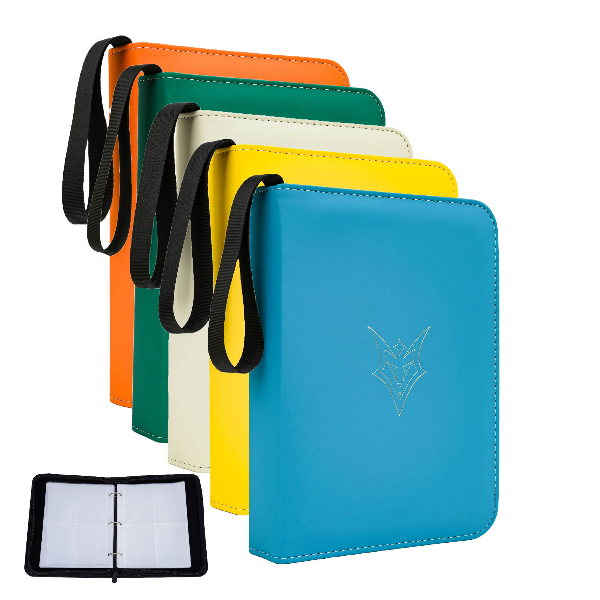 Card Index Box - สมุดใส่การ์ดสะสม, สมุดใส่การ์ด 4 ช่องสำหรับใส่การ์ดสะสมในอัลบั้มรูป, การ์ดเกม, 50