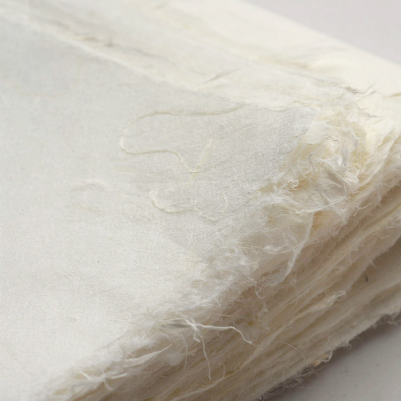 Ink Blotter Paper - จีน Yunlong Fiber Xuan กระดาษทําด้วยมือการประดิษฐ์ตัวอักษรกระดาษข้าวครึ่งสุกหม่อนไม้จันทน์ Vintage