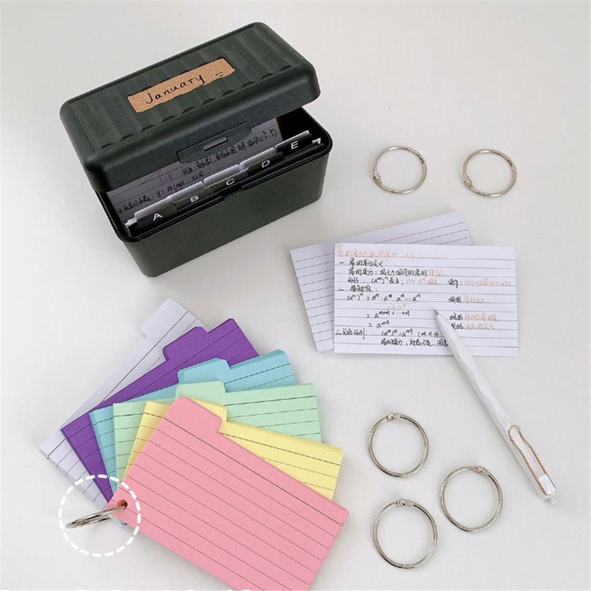 Card Index Box - กล่องใส่การ์ด 828 เมกะเซล 3x 5 ช่อง