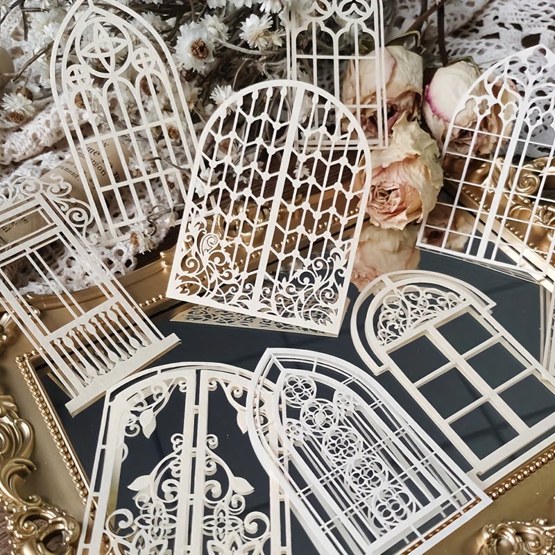 10 ชิ้น Vintage Lace Hollow วั - Ink Blotter Paper บทวิจารณ์และราคา