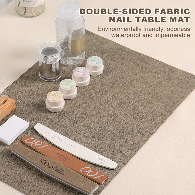 แผ่นรองโต๊ะทำเล็บ KANIU ขนาด 4 - Leather Desk Pad บทวิจารณ์และราคา