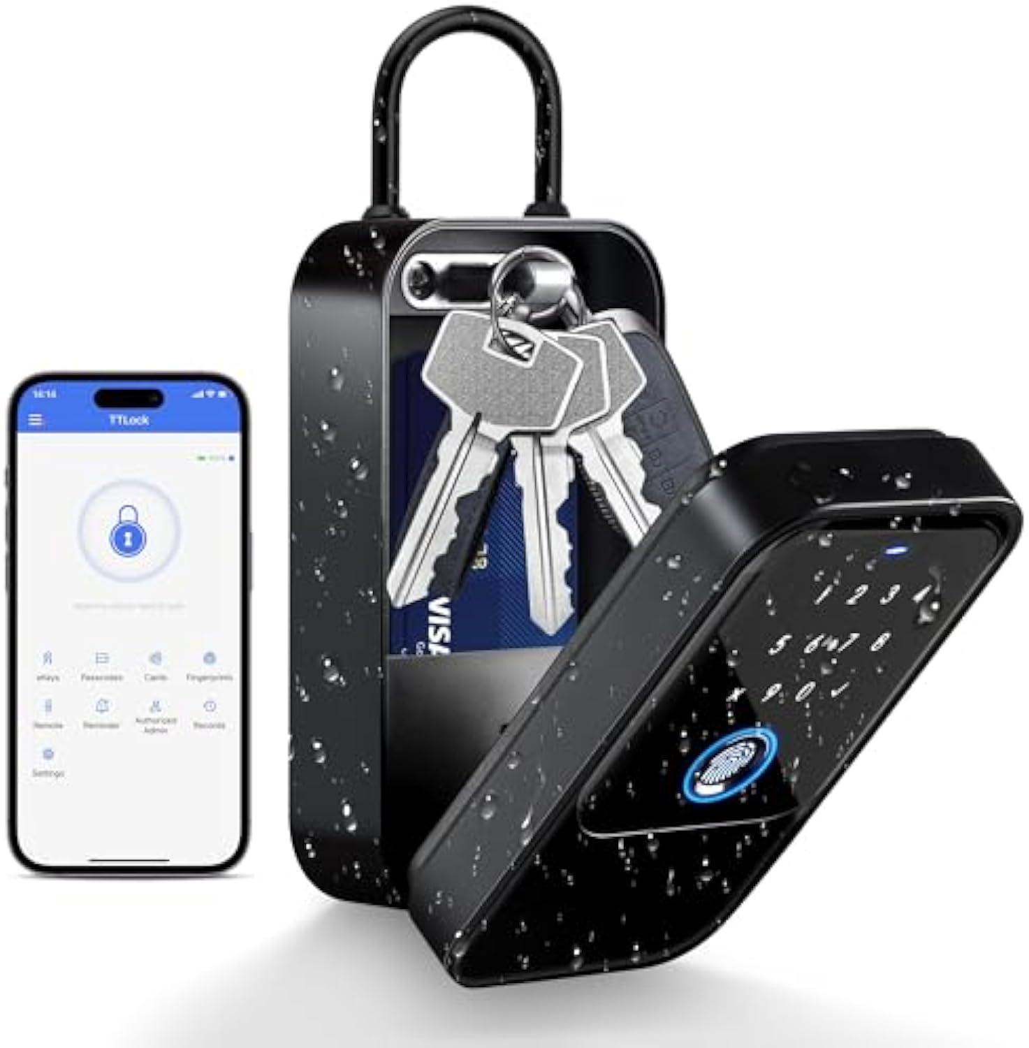 Ttlock กล่องล็อคกุญแจอัจฉริยะก - Card Index Box บทวิจารณ์และราคา