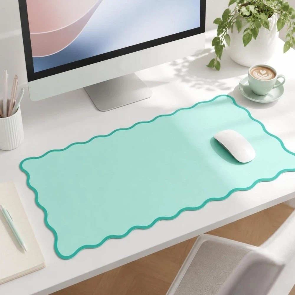 แผ่นรองโต๊ะหนัง PU แบบนุ่ม ไม่ - Leather Desk Pad บทวิจารณ์และราคา