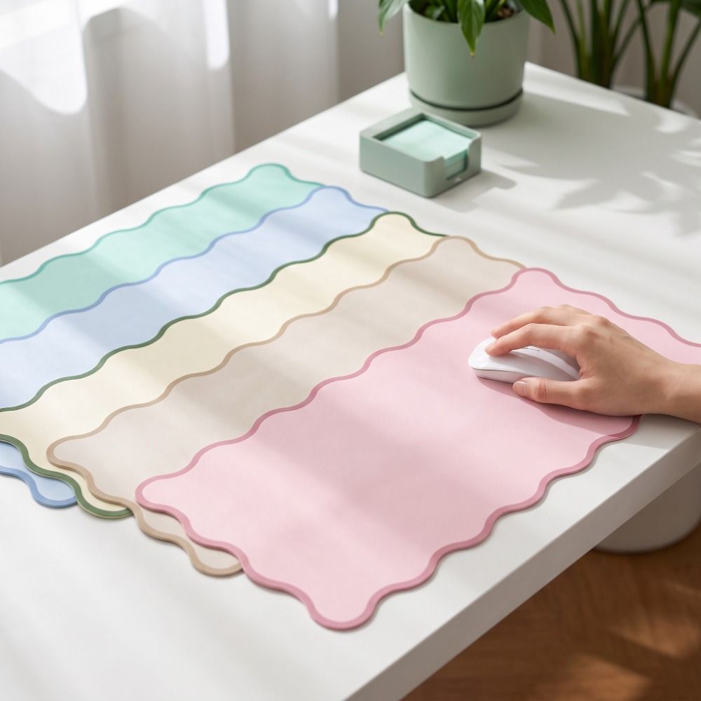 แผ่นรองโต๊ะหนัง PU แบบนุ่ม ไม่ - Leather Desk Pad บทวิจารณ์และราคา