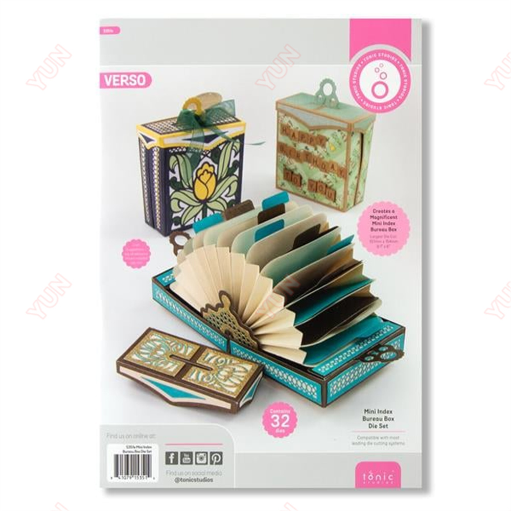 ชุดแม่พิมพ์โลหะรูปกล่องสำหรับง - Card Index Box บทวิจารณ์และราคา