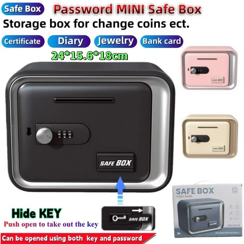 ตู้เซฟขนาด 24x18x15 ซม. พร้อมก - Card Index Box บทวิจารณ์และราคา